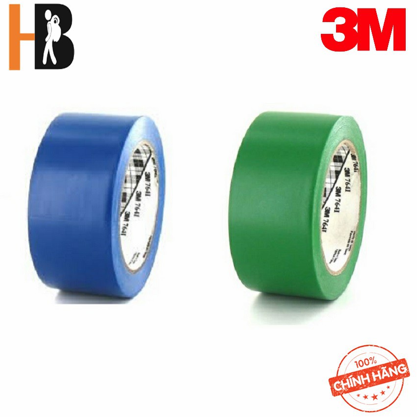 Băng Keo Vinyl 3M 764 (50mm x 33m) Giao Màu Ngẫu Nhiên