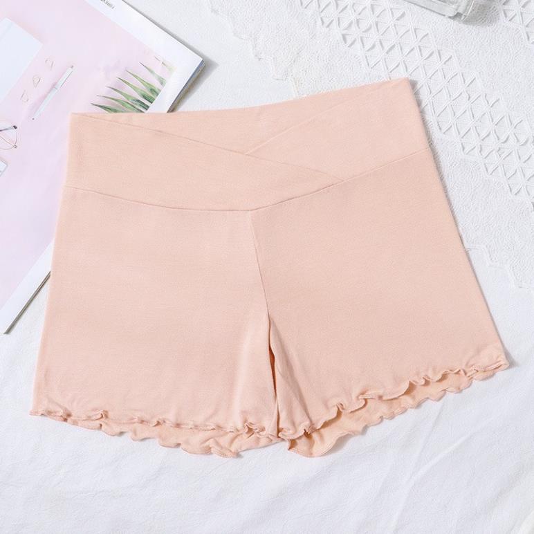 Quần Đùi Bầu KA3105 Cạp Chéo Mặc Trong Váy , Quần Váy Cotton Mát Lạnh form bigsize
