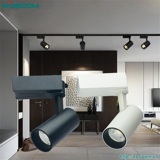 Đèn LED Gắn Ray COB KOSOOM Sơn Đen R-KS-D