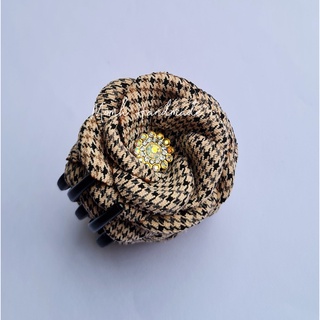 Kẹp tóc càng cua 3 răng, 5 răng đính hoa, hàng Handmade chác chắn, mẫu mới cập nhật liên tục - Goss VIệt