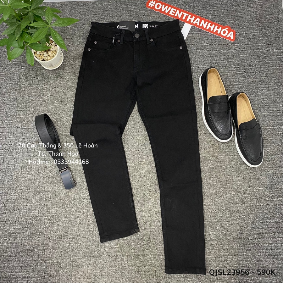 Quần Jeans dài nam Owen ( chính hãng ) - hàng mới về - QJSL23956