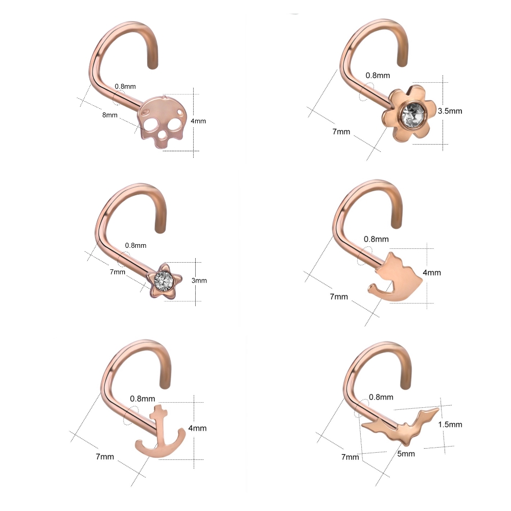 Khuyên Mũi Thời Trang Cá Tính