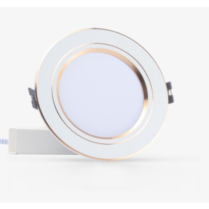 Đèn led âm trần downlight 7w 3 màu Rạng đông mã AT10L 90/7W, 110/9W, 110/12W