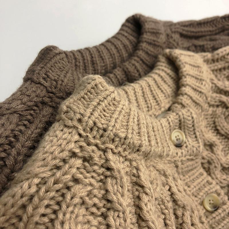 Áo Khoác Sweater Dệt Kim Phong Cách Thời Trang Hàn Quốc Dành Cho Bé