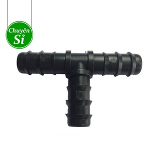 Tê nối ống pe / ldpe 16mm, 20mm, 25mm, tê chia ống hệ thống tưới