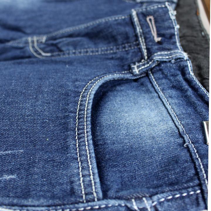 Quần short jeans nam vải dày mềm size 50-70kg