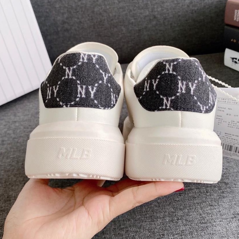 Giày Sneaker MLB Chunky Classic NY, Hot trend, Hack chiều cao