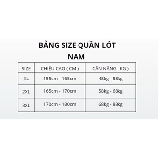 Conbo 4 quần calvin klen
