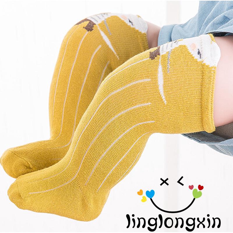 Tất Đầu Gối Chất Cotton Đáng Yêu Cho Bé