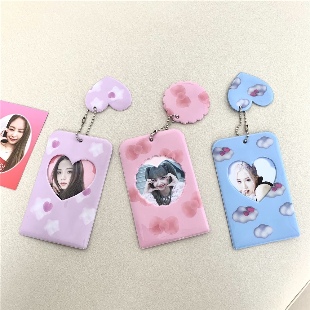 Bìa Đựng Ảnh 40 Ngăn 3 Inch Hình Thần Tượng Giá Đỡ Album