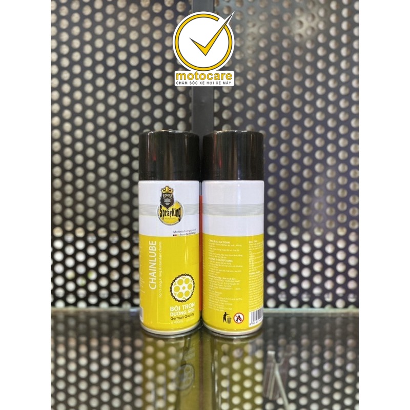 Bôi trơn/dưỡng sên SPRAYKING / Dung tích 400ml / Made in Đức [CHĂM SÓC XE HƠI XE MÁY SÀI GÒN]