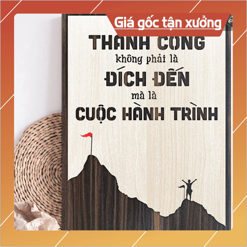 tạo động lực mẫu câu "Thành công không phải đích đến mà là cuộc hành trình"