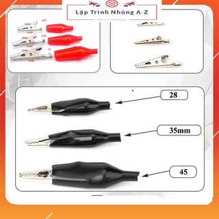 [Lập Trình Nhúng A-Z][G52] Combo 10 Chiếc Đầu Kẹp Cá Sấu Nhiều Kích Thước