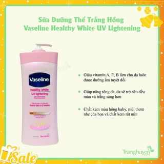 DƯỠNG THỂ VASELINE HEALTHY WHITE INSTANT FAIR