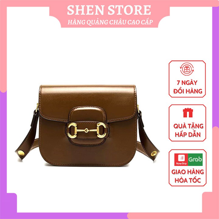 Túi xách nữ đẹp da mềm cao cấp, túi đeo chéo, kẹp nách 2 kiểu công sở phong cách Hàn Quốc giá rẻ - SHEN STORE T0460