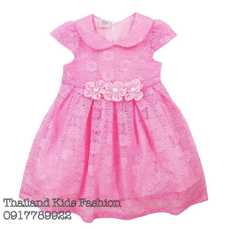 VÁY REN HỒNG HÀNG LAURA ASHLEY CAO CẤP - THÁI LAN