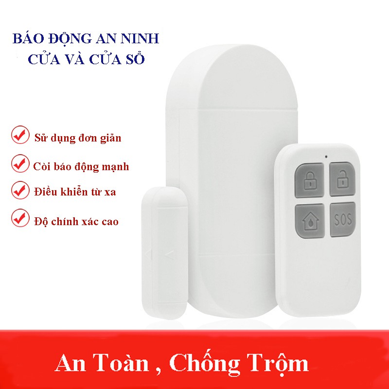 Báo Động Chống Trộm, Chuông Báo Khách Mở Cửa Đa Chức Năng Có Điều Khiển Từ Xa MC - 02, Chế Độ : Chống Trộm , Báo Khách