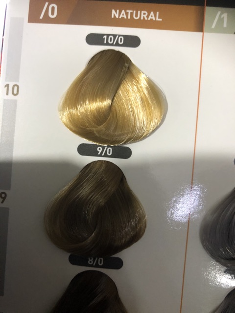 Nhuộm tóc rewell màu vàng ánh kim 10/0 tặng kèm oxy trợ nhuộm và bao tay