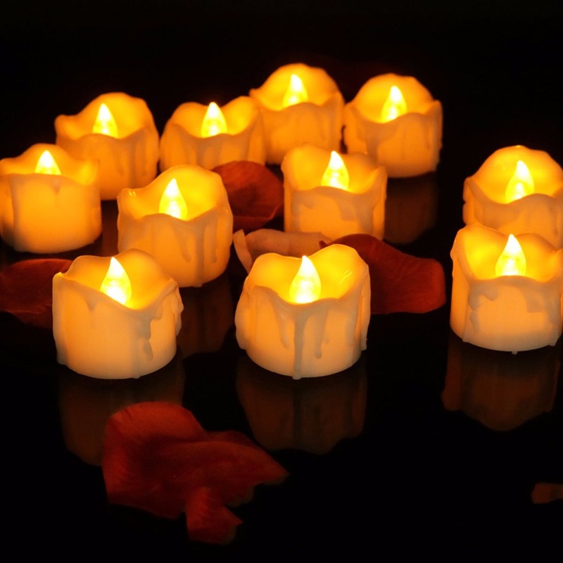 Đèn Led Trang Trí Hình Ngọn Nến Lãng Mạn