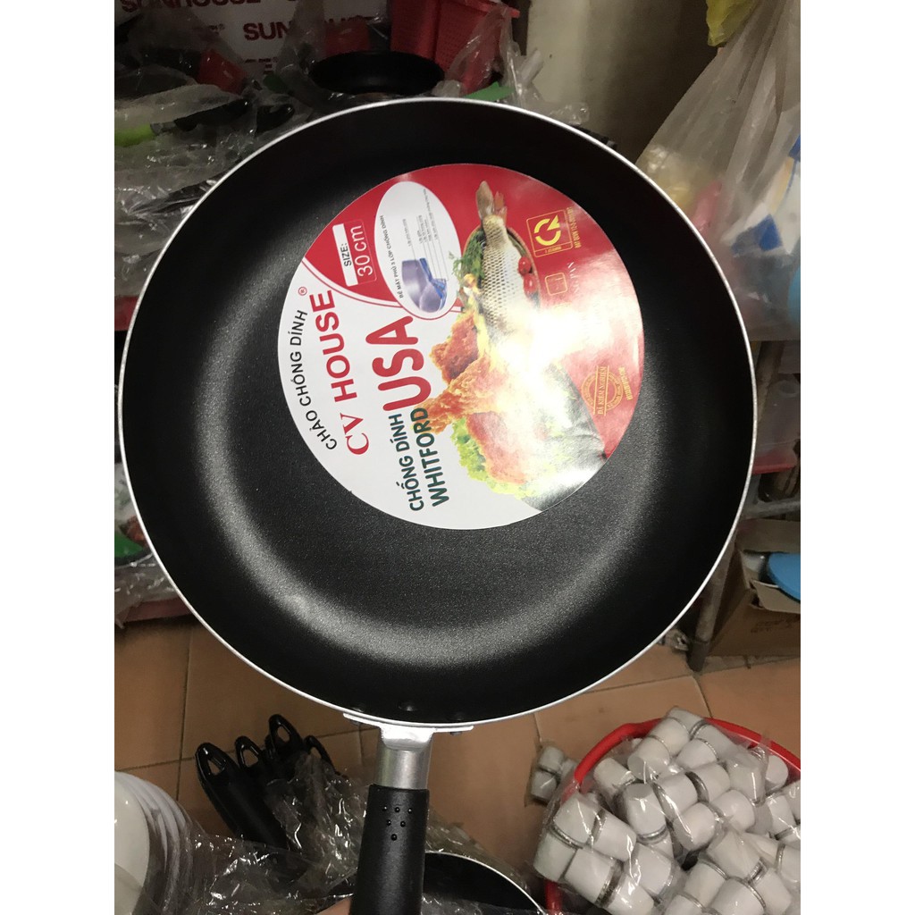 Chảo chống dính sunhouse size 30