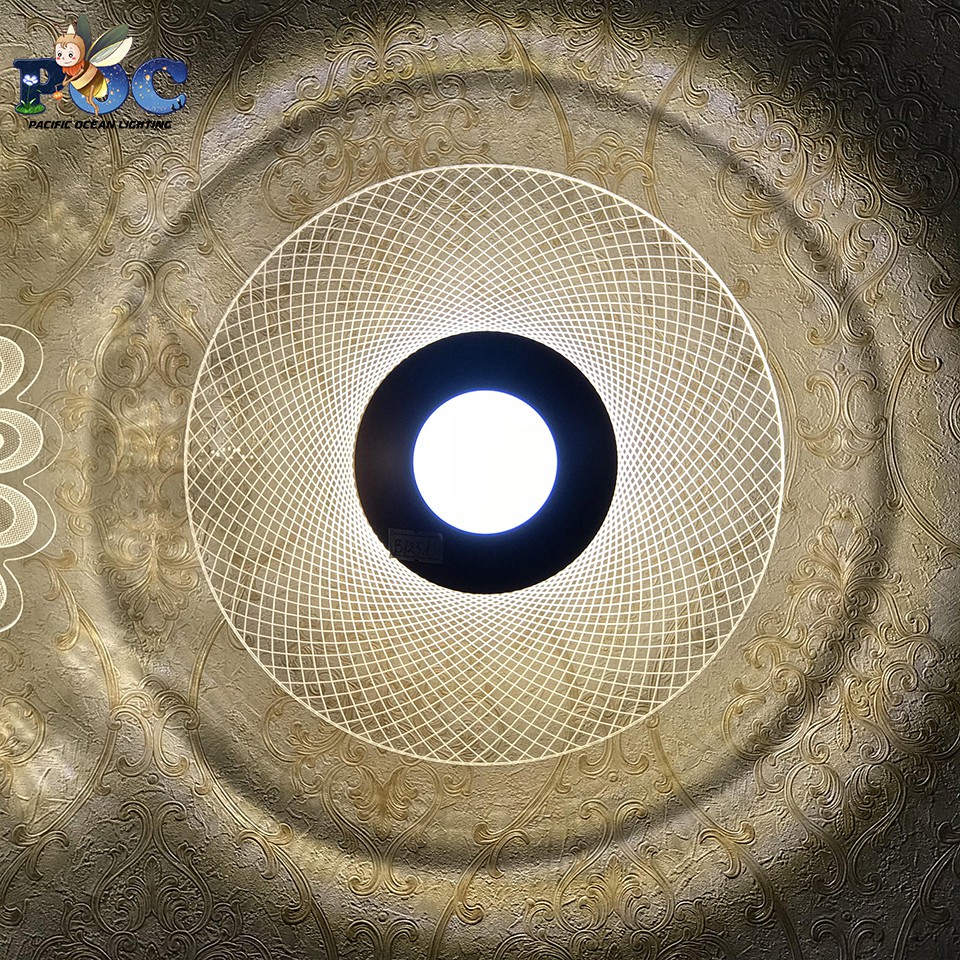 Đèn ốp tường tròn Meka cao cấp POC MT-1231 ✅FREESHIP💚 Đèn gắn tường trang trí phòng khách hiện đại