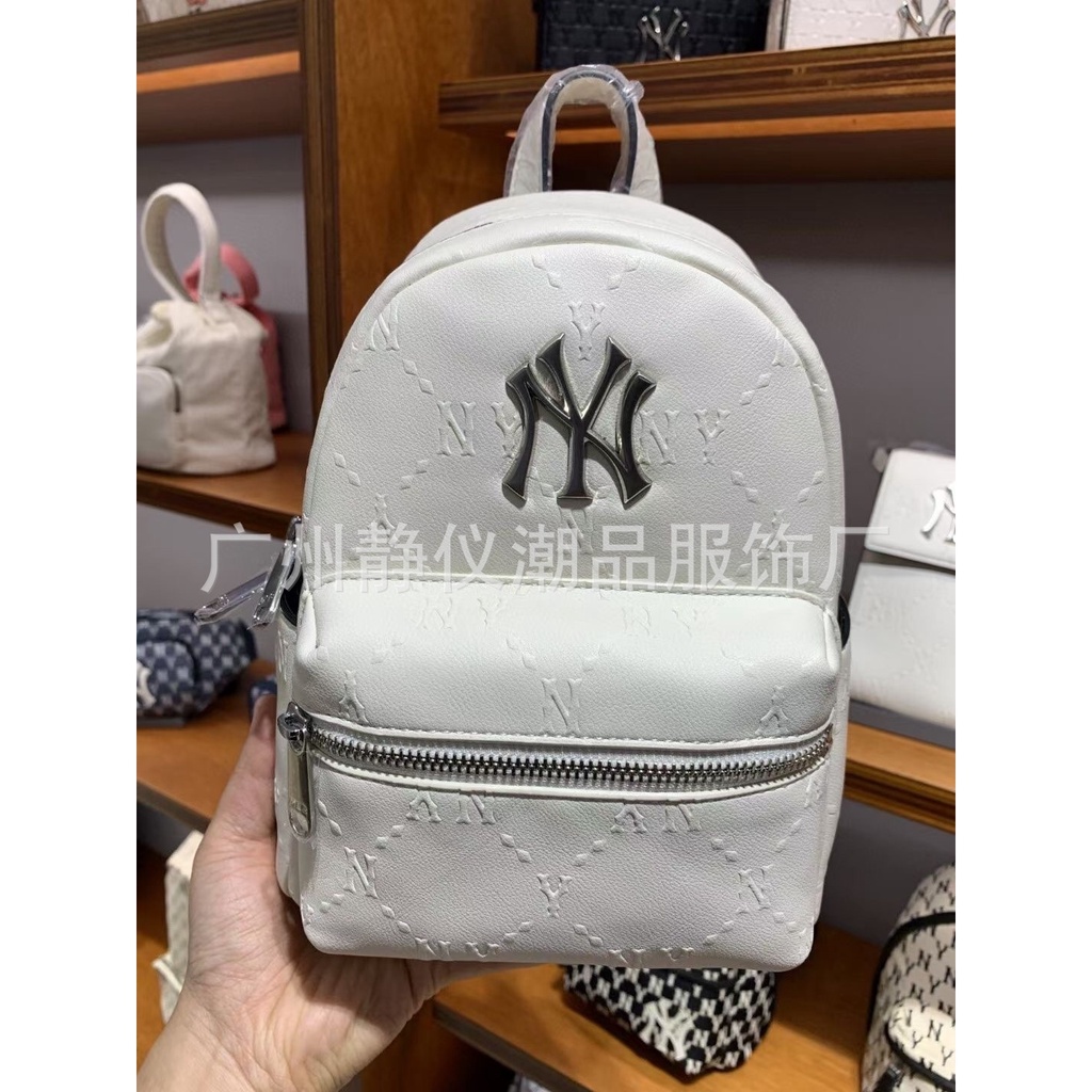 Balo Đi Học Mlb 21 Họa Tiết Chữ Độc Đáo Thời Trang 3Abs05