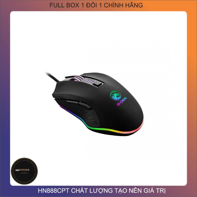 [FreeShip – hàng chính hãng]Chuột game EDRA EMS612 RGB đen | BigBuy360 - bigbuy360.vn