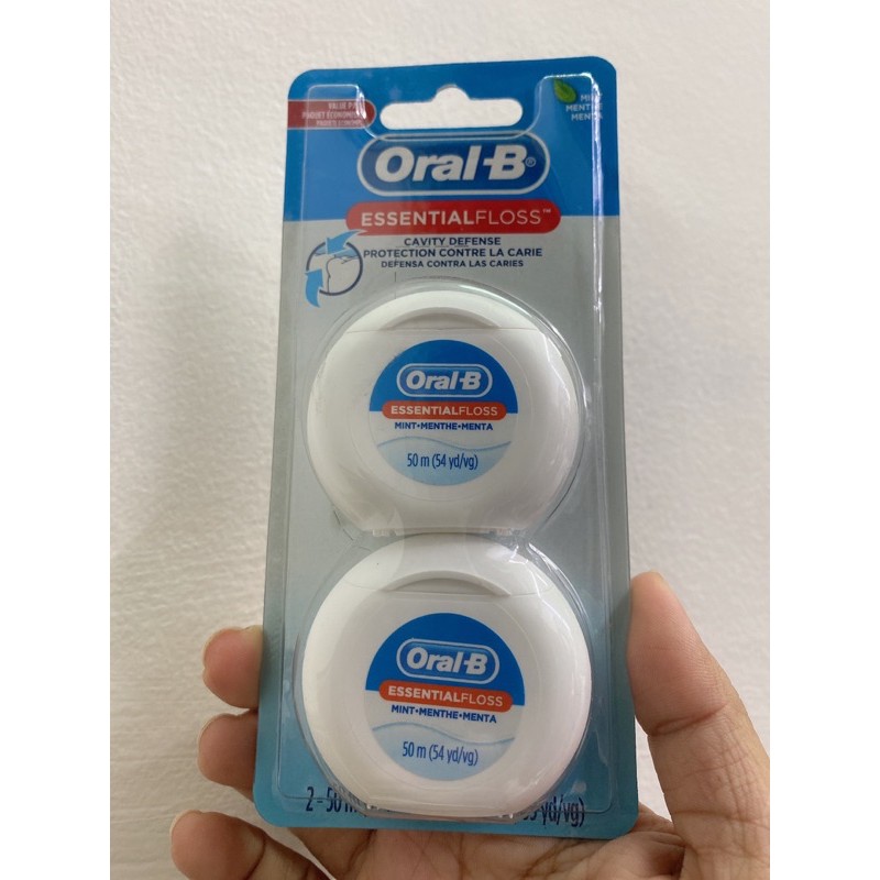 chỉ nha khoa Oral-B esential floss 50m