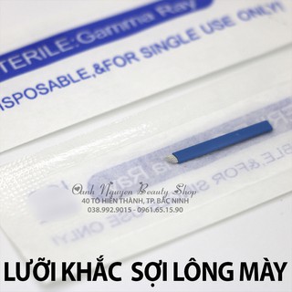 Lưỡi Khắc Sợi Lông Mày
