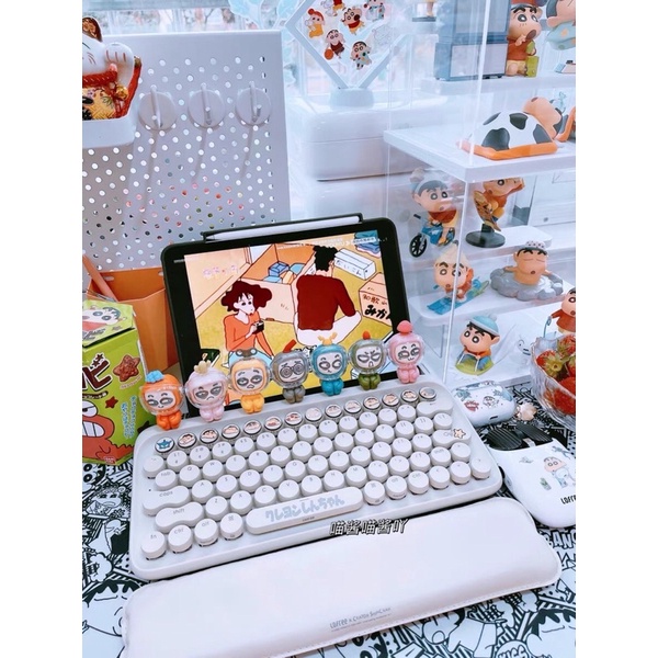 Bàn phím cơ Bluetooth Lofree phiên bản Shin cậu bé bút chì chính hãng