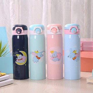 HCM - Bình giữ nhiệt bé Voi bay kute dễ thương cho học sinh sinh viên