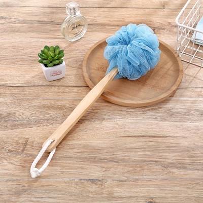 Bathing artifact bathing brush, back brush, long-handled mud, soft hair bathing brush, strong back rubbing, bath towel, no help