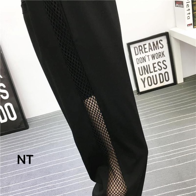 Quần jogger pha lưới siêu cá tính QB03 | BigBuy360 - bigbuy360.vn