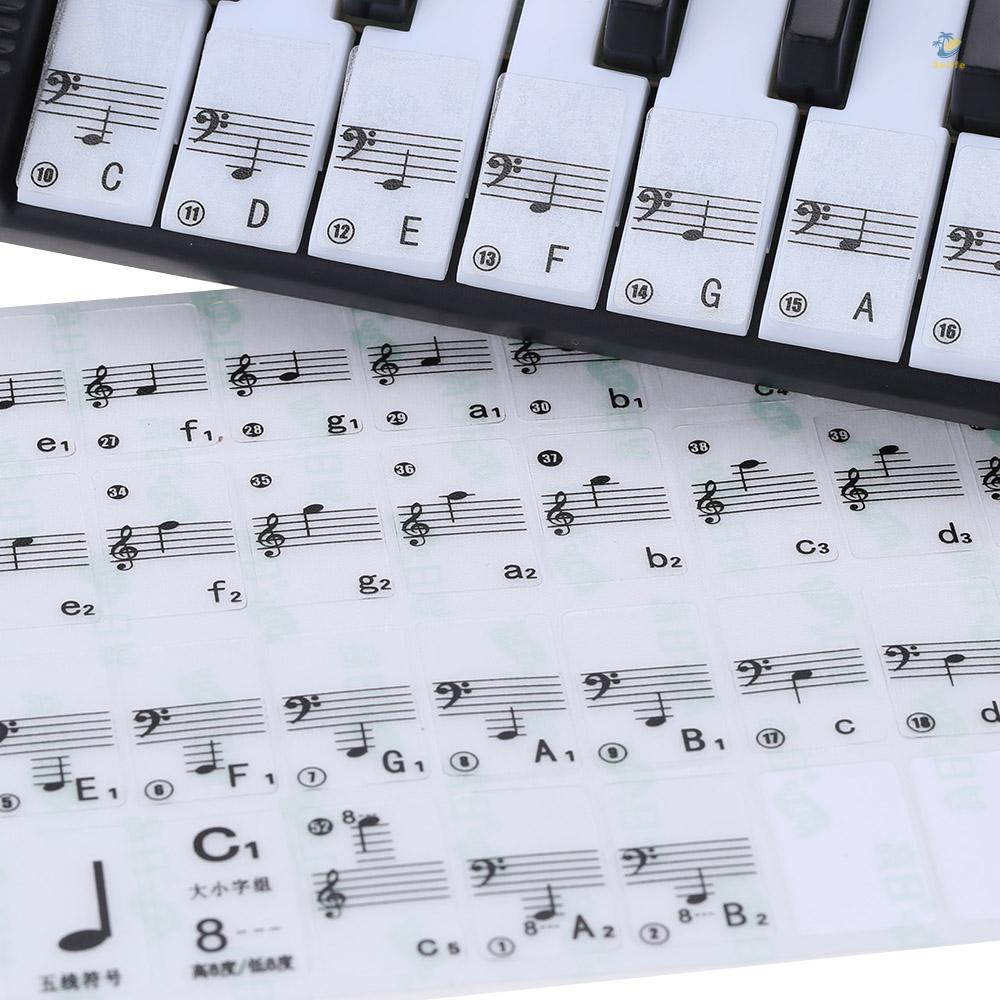 Miếng Dán 49 61 Phím 88 Phím Đàn Piano Điện Trong Suốt