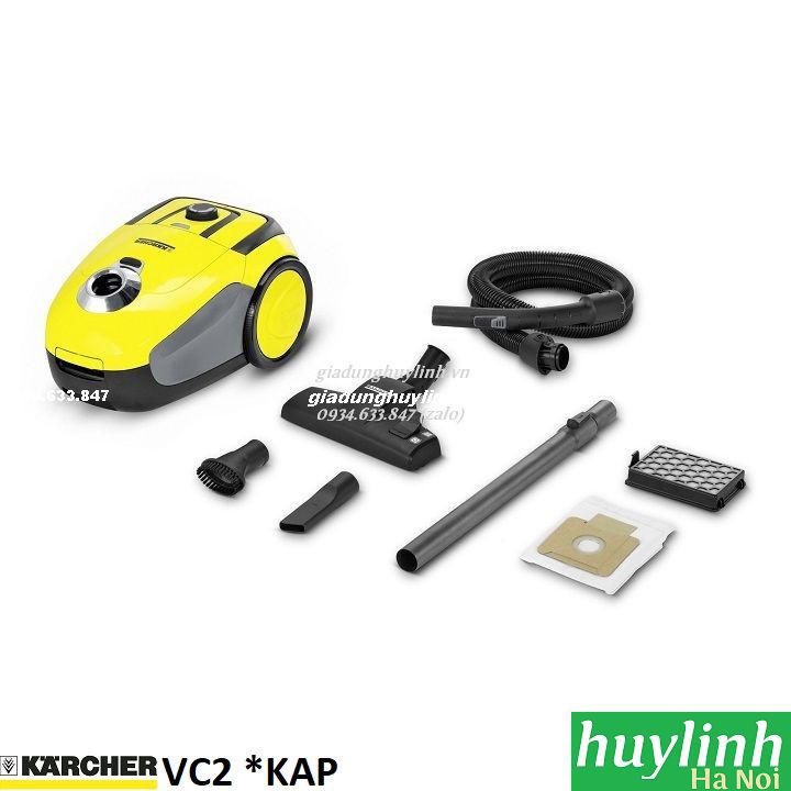 Máy hút bụi Karcher VC2 *KAP - 1100W