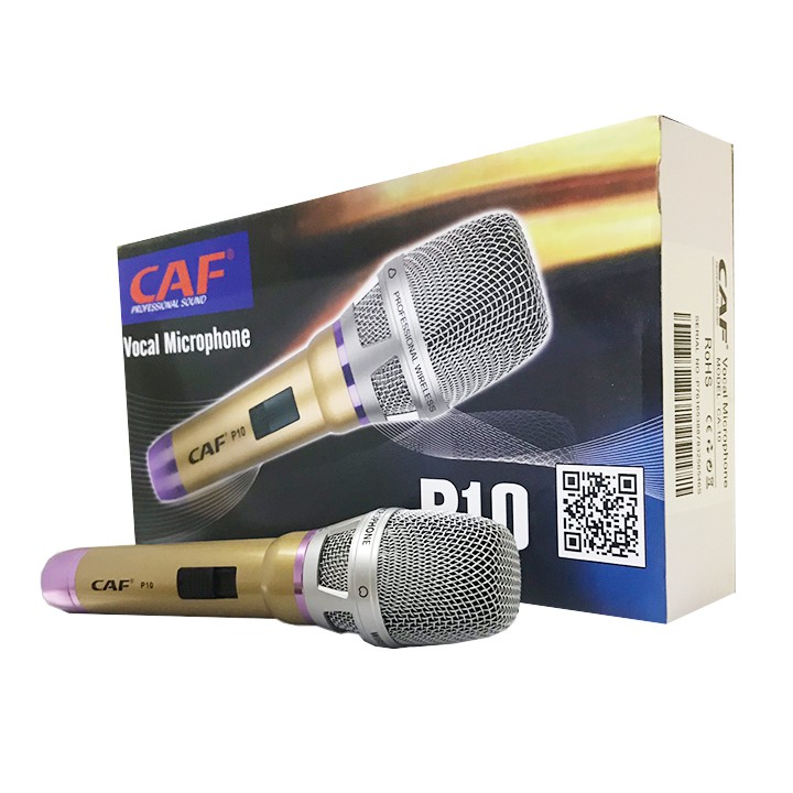 Micro có dây Karaoke CAF P10 - chất lượng âm thanh tốt