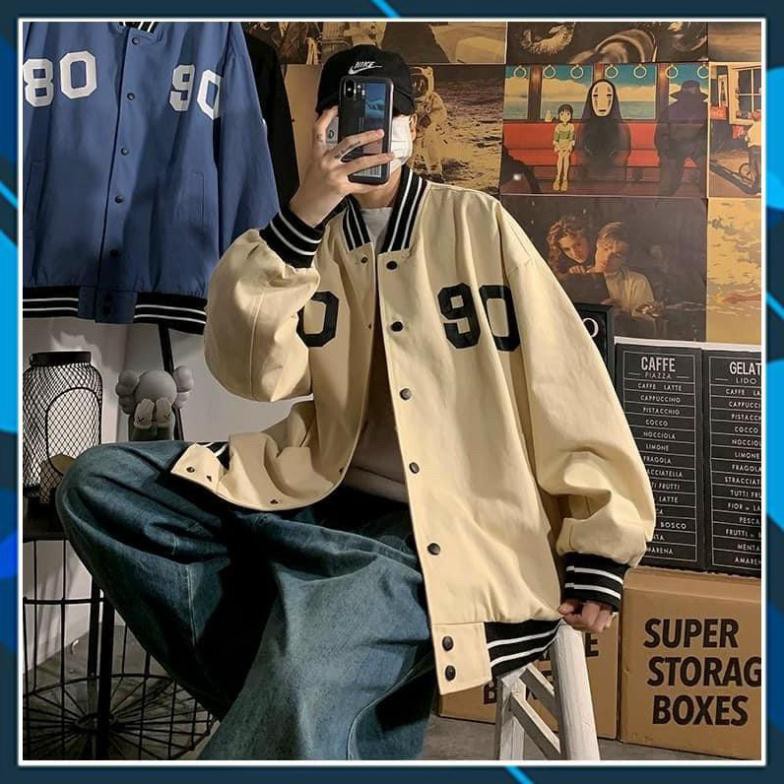 [Form bao Sang] Áo Khoác Dù Bomber Unisex 80 - 90 Vải Dù Hai Lớp Chất Dày Dặn .AG | BigBuy360 - bigbuy360.vn