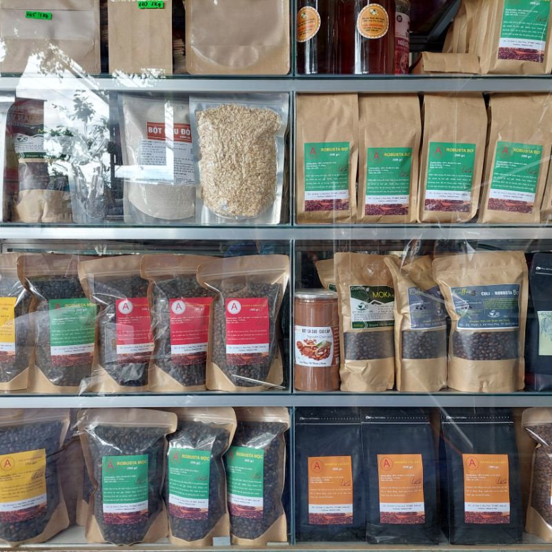 Cafe Robusta rang mộc Ban Mê Thuột chuyên pha máy