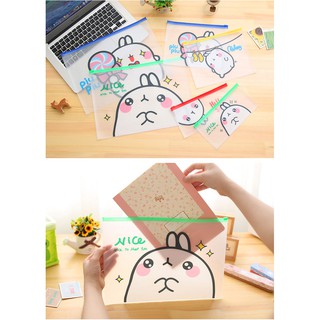 Túi ziper Khoai tây thỏ (Đựng đồ dùng) có 3 cỡ
