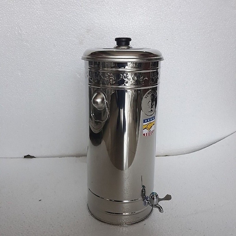 Bình  lọc  nước  inox  cao cấp  304  20 lít- 25 lít -40 lít 4 lỗi sứ