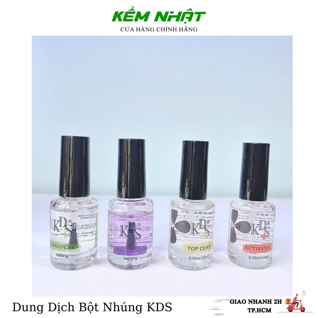 DUNG DỊCH BỘT NHÚNG KDS CHAI 10ML - Làm Nail
