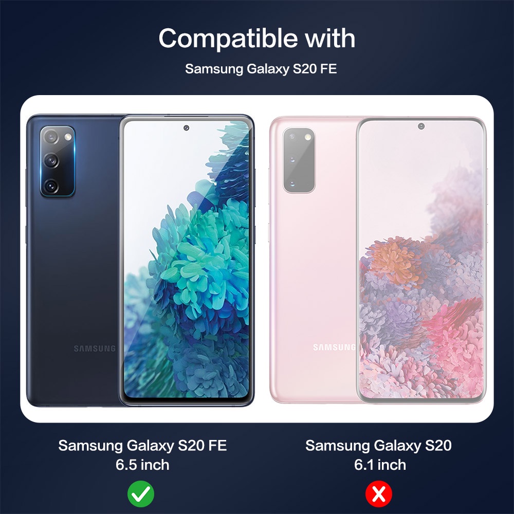 SmartDevil Kính Cường Lực Bảo Vệ Toàn Màn Hình Cho samsung galaxy s21 fe s20 fe galaxy a52