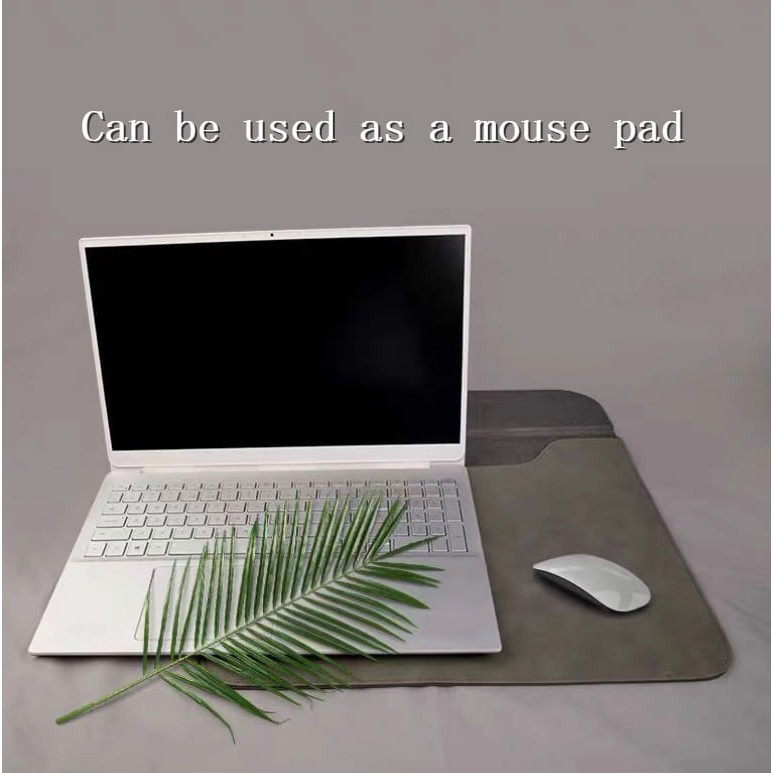 Bao da, túi, case chống sốc, chống nước cho macbook, laptop, surface kèm ví đựng sạc, chuột