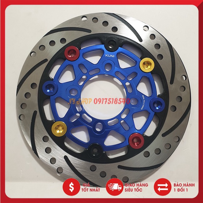 Đĩa KUNI Racing 3.5 mm lắp cho AB, Vision,sirius, ex 135, wave 110 Ảnh thật Sp