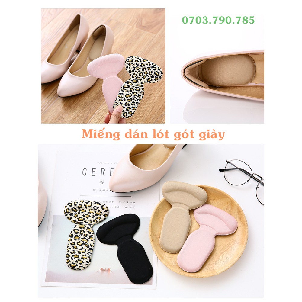 1 Cặp miếng dán lót gót giày êm chân