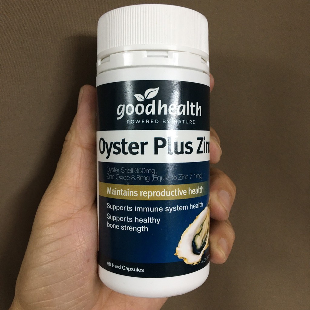 Tinh chất hàu biển Oyster Plus ZinC Goodhealth 60 viên