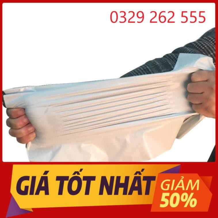 (~100 cái) Túi nilon gói hàng niêm phong tự dính đủ kích thước siêu dai (Túi dán miệng)