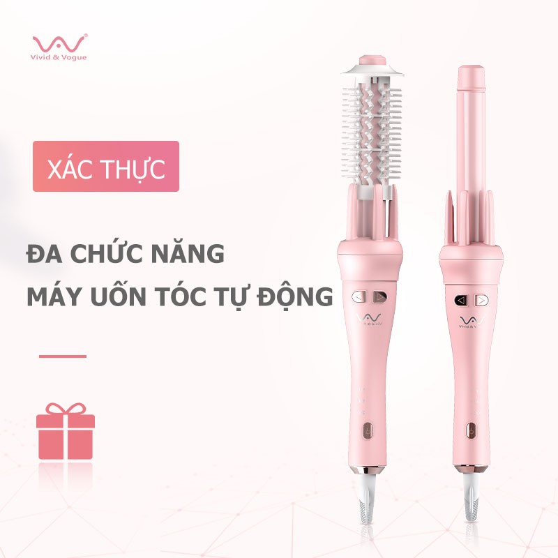 MÁY UỐN XOĂN XOAY TỰ ĐỘNG ĐA NĂNG 2.1 VIVID&VVOGUE Ủy Quyền Chính Thức Chính Thức