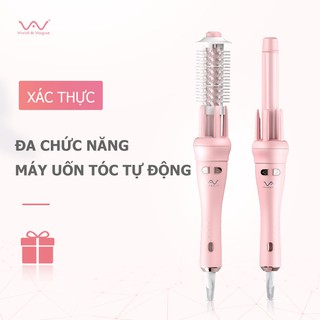  3 GEN MÁY UỐN XOĂN XOAY TỰ ĐỘNG ĐA NĂNG 2.1 VIVID&VVOGUE Ủy Quyền Chính Thức Chính Thức Máy uốn tóc cầm tay 