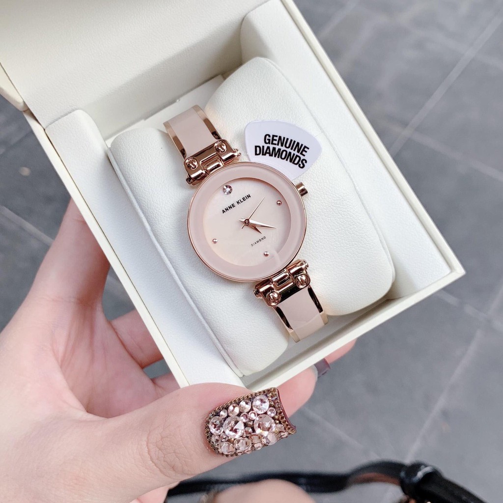 Đồng Hồ Nữ Anne Klein AK/1980TMGB- HỒNG- CHÍNH HÃNG